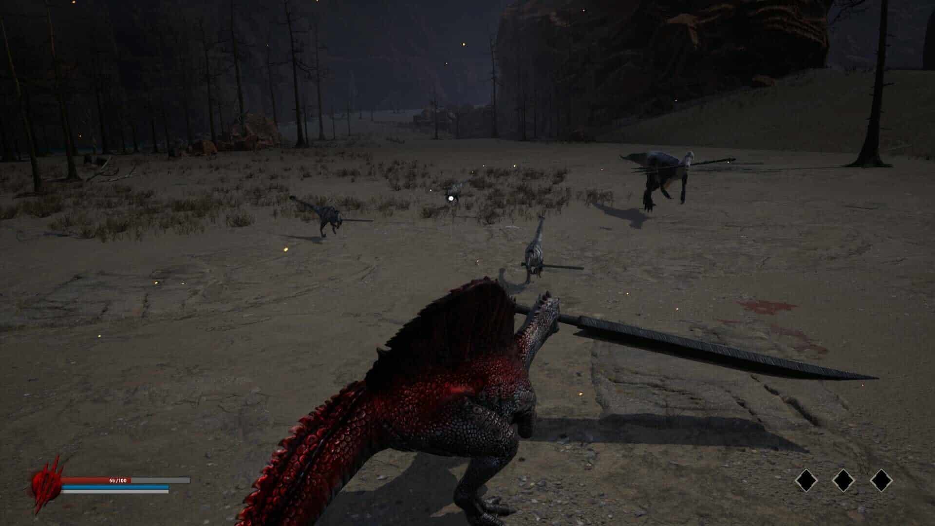 dinoblade punisce chi schiva troppo presto, ecco perché