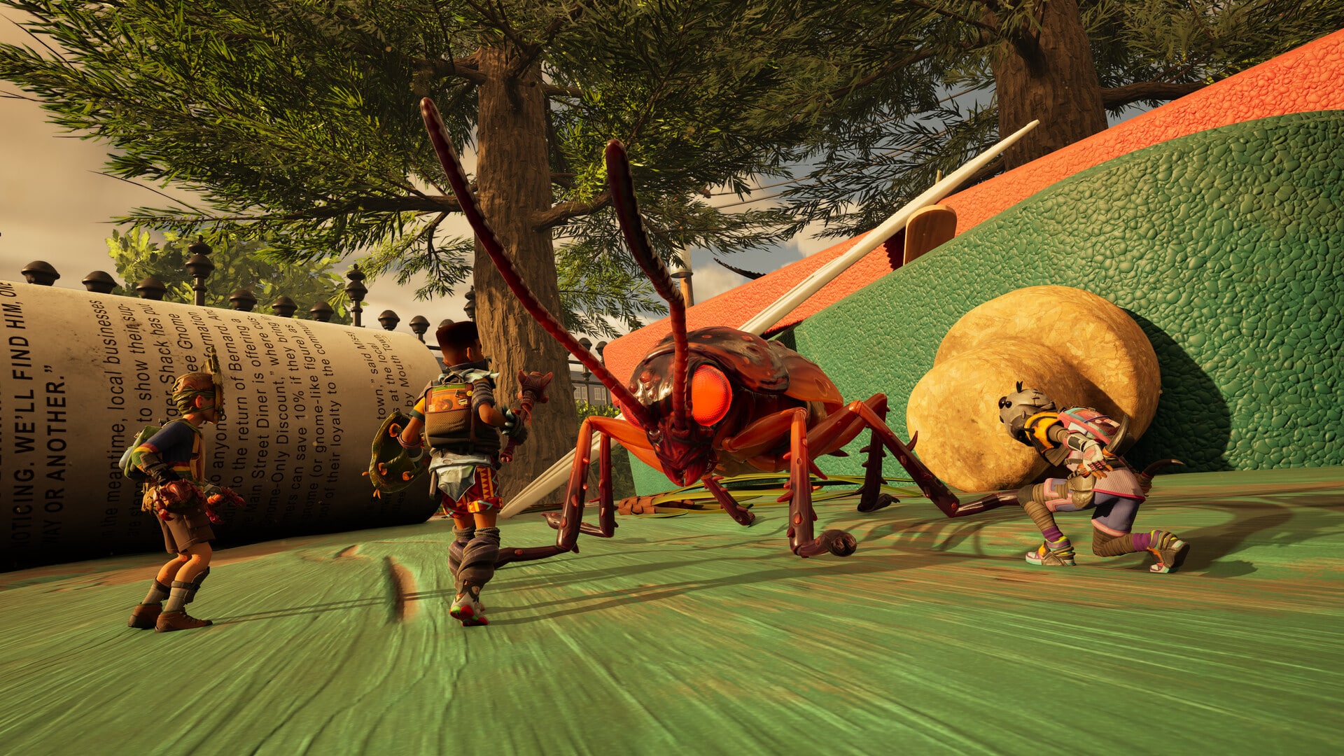 grounded 2 into the abyss apre lo stagno e arriva su ps5