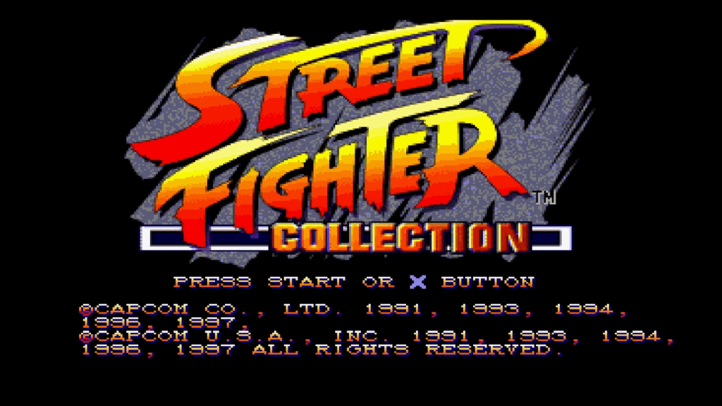 street fighter collection (1997 · saturn/ps1)