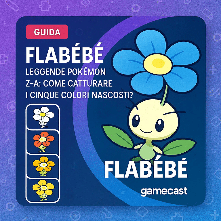 Pokémon Leggende Z-A: dove trovare Flabébé Arancione, Blu e tutti i 5 colori
