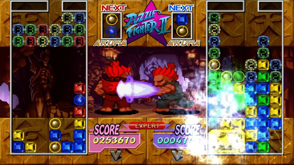 super puzzle fighter ii turbo (1996 · arcade/saturn/ps1)