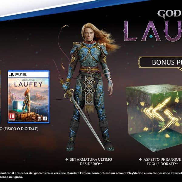 God of War Laufey preorder: edizioni, bonus e uscita