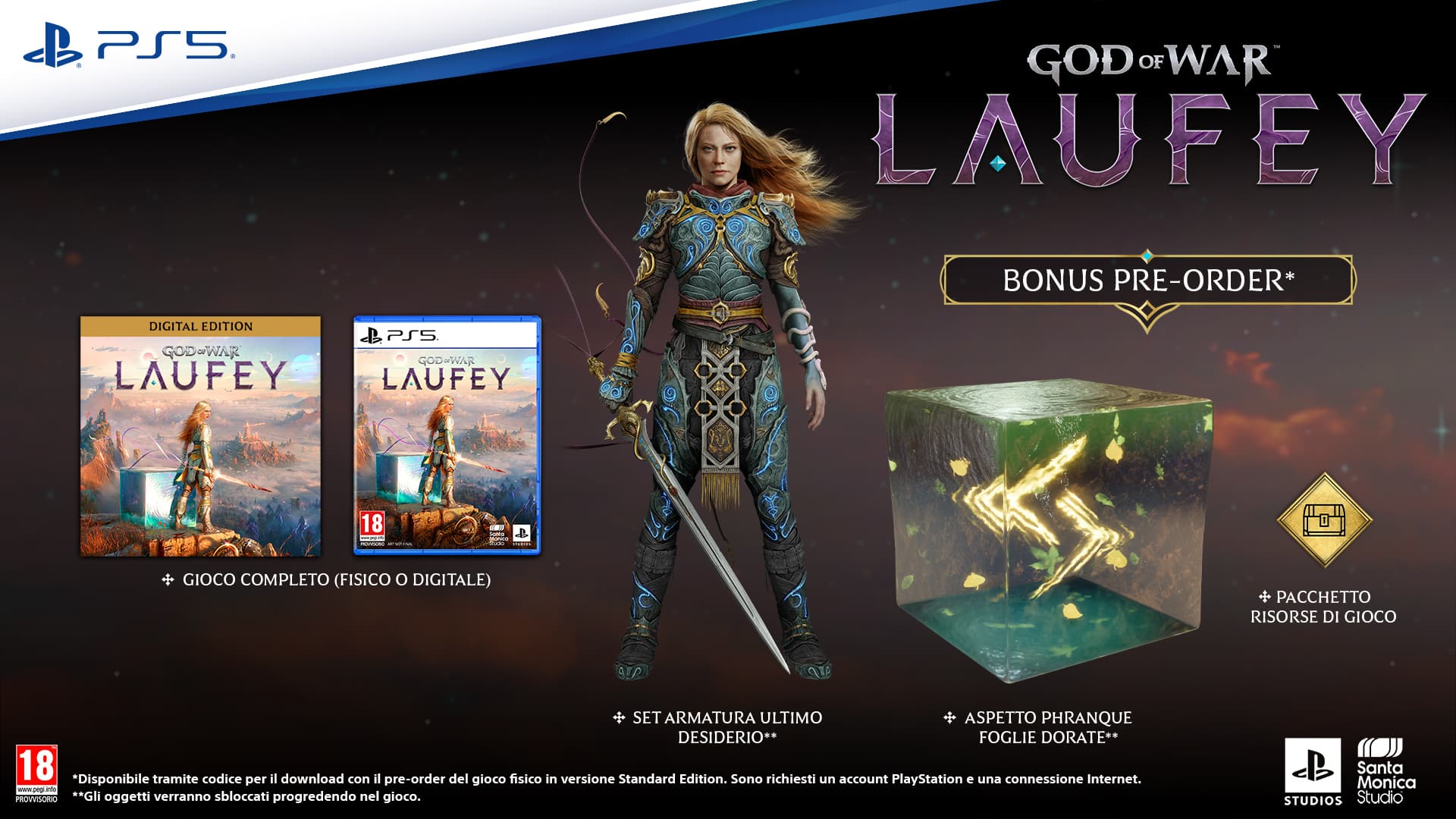 god of war laufey bonus preorder su ps5