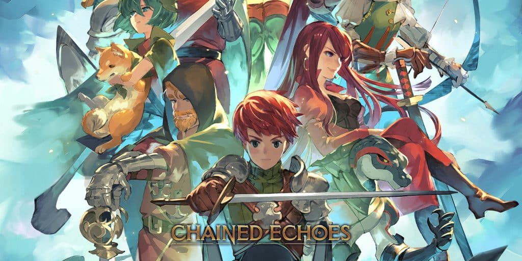 chained echoes key art con il gruppo di protagonisti