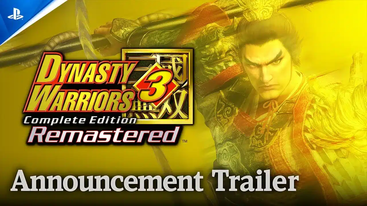 dynasty warriors 3 complete edition remastered - announcement trailer playstation