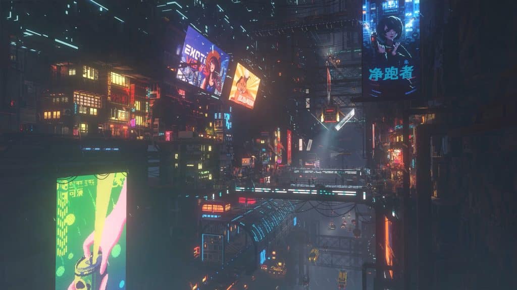nivalis nights su pc, screenshot ufficiale della città di nivalis