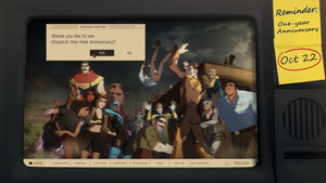 dispatch, personaggi del gioco nell'immagine del primo anniversario diffusa da adhoc studio