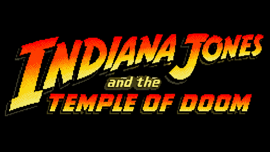 logo ufficiale del fan game indiana jones and the temple of doom - unofficial di bbgames