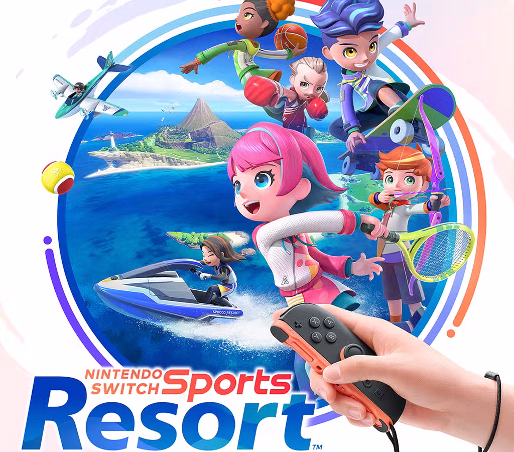nintendo switch sports resort, immagine ufficiale nintendo switch 2