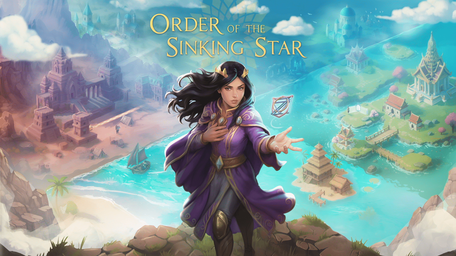 order of the sinking star, illustrazione ufficiale del puzzle game thekla